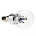 Bec LED E14 Glob Clar 3W SMD5630