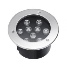 Spot LED Exterior Incastrabil 9x1W Rotund 220V